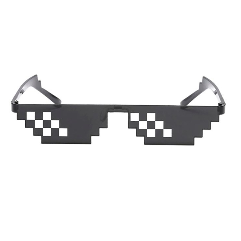 Карнавальные очки "Пиксели Стиляга"/16,5*4 см/1 шт. #1