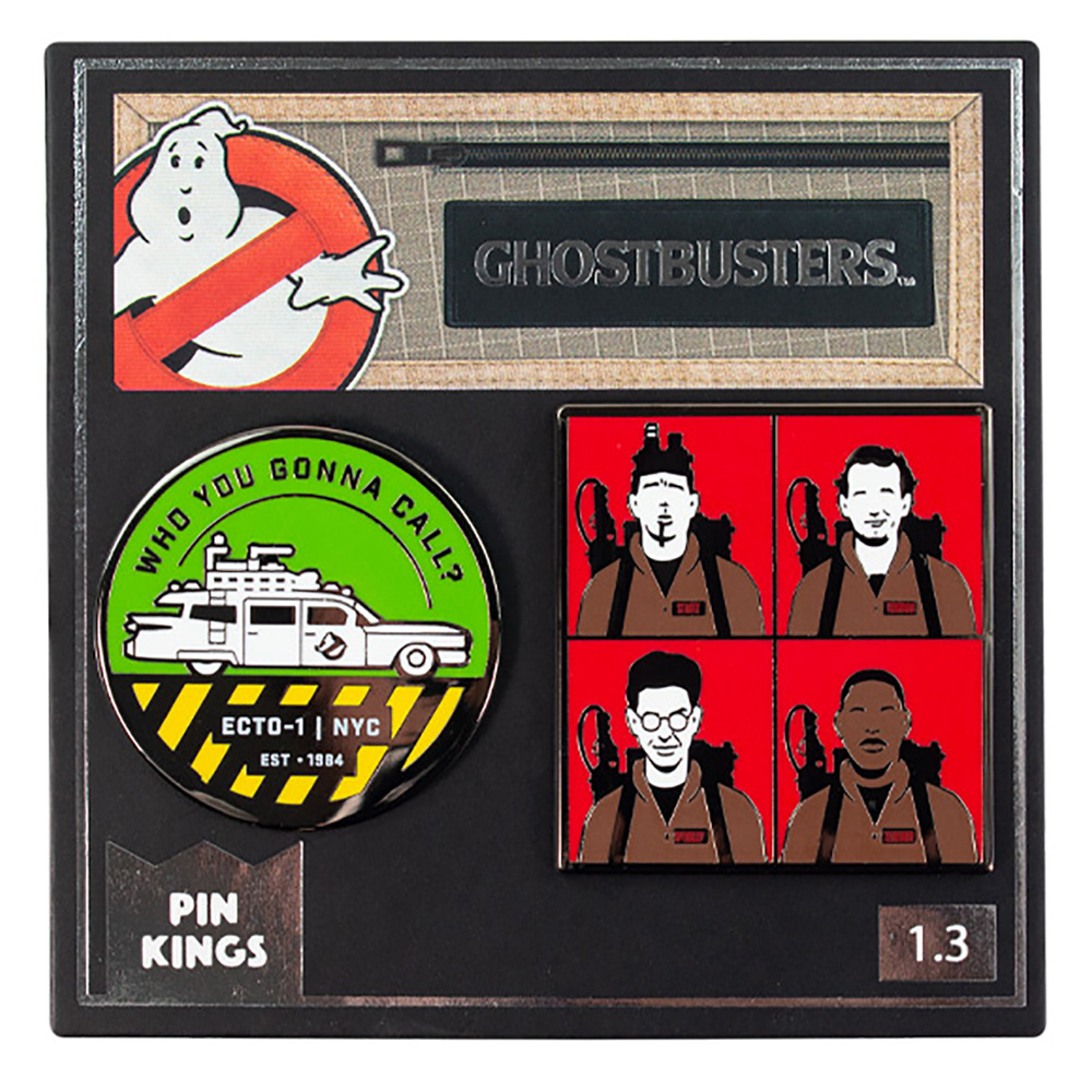 Значок Pin Kings Охотники за привидениями 1.3 - набор из 2 шт / брошь / подарок парню мужчине девушке #1