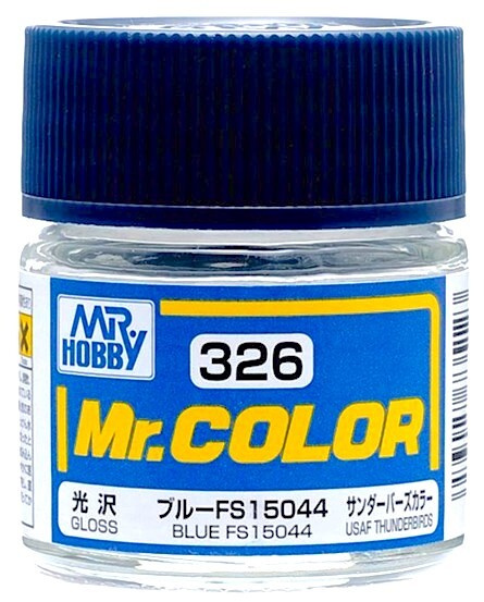 Mr.Color Краска эмалевая цвет FS15044 (USAF Thunderbirds) Синий глянцевый, 10мл  #1