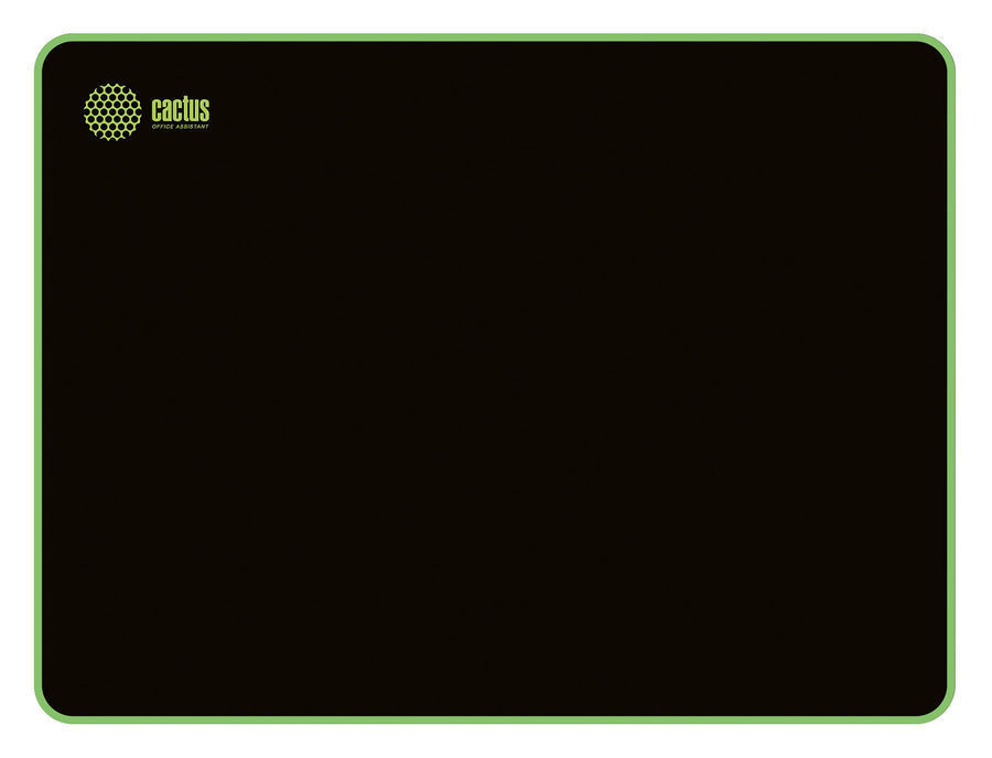Коврик для мыши Cactus XL, черный, пенорезиновая основа, тканевое покрытие, 400 x 300 x 3 мм (CS-MP-PRO01XL) #1
