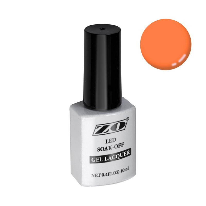 Гель-лак ZO-mGL-230, оранжево-коралловый матовый, 10 мл #1