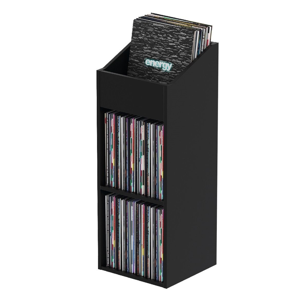 Стойка для виниловых пластинок, вместимость (до 330 шт) Glorious Record Rack 330 Black  #1