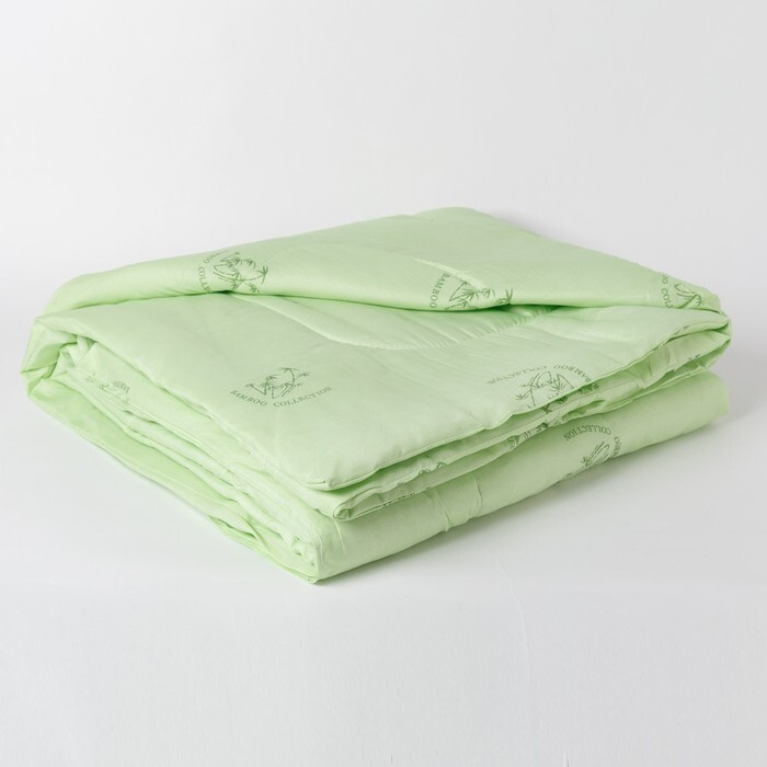Одеяло Эконом Бамбук 140х205 см, полиэфирное волокно, 100гр/м, пэ 100%  #1
