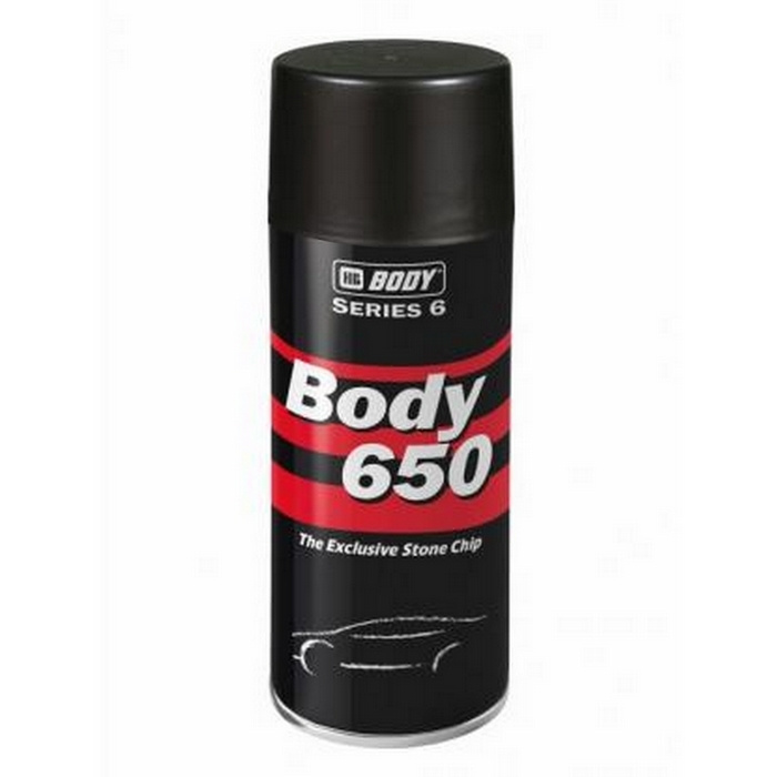 Антигравий HB BODY "BODY 650", черный, аэрозоль, 400 мл. #1