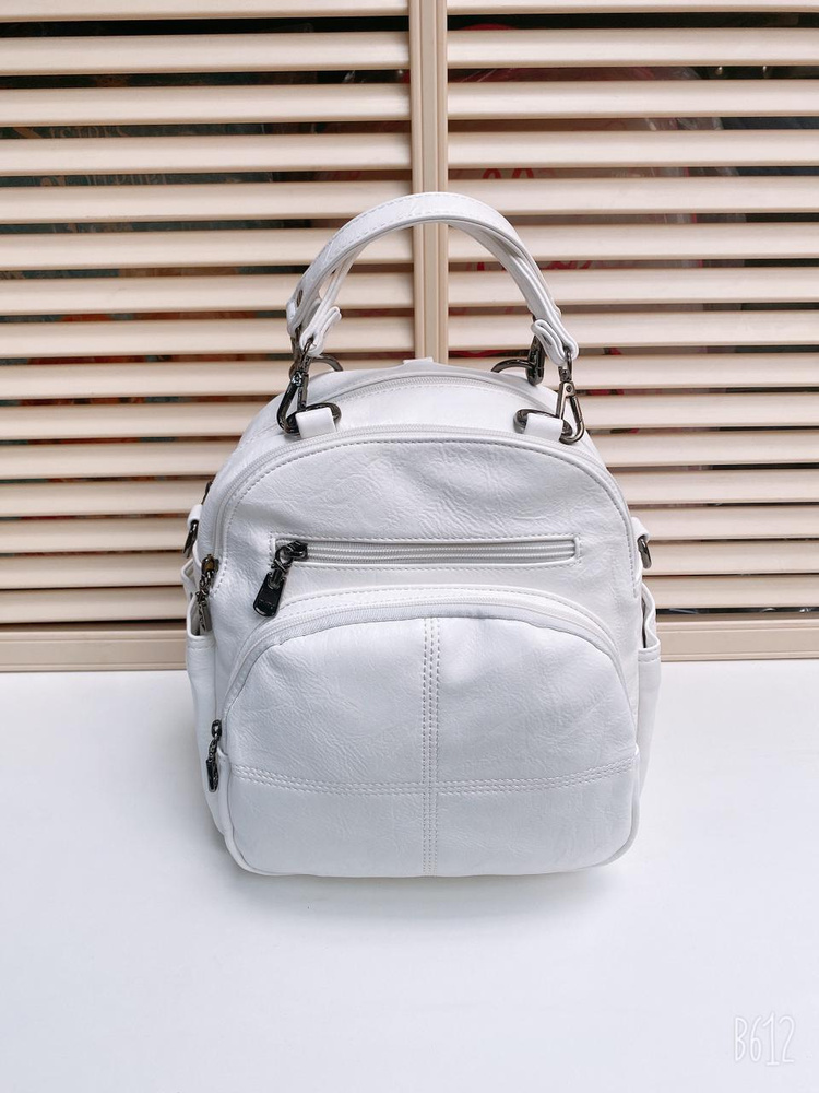 Sorrentino / Компактный рюкзак из высококачественной экокожи  #1
