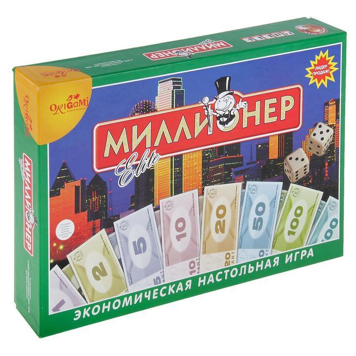 Настольная игра "Миллионер-элит", твёрдая коробка, Origami #1