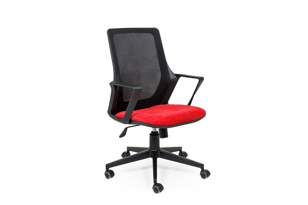 ТМ ДЭФО Офисное кресло, красный, черный #1