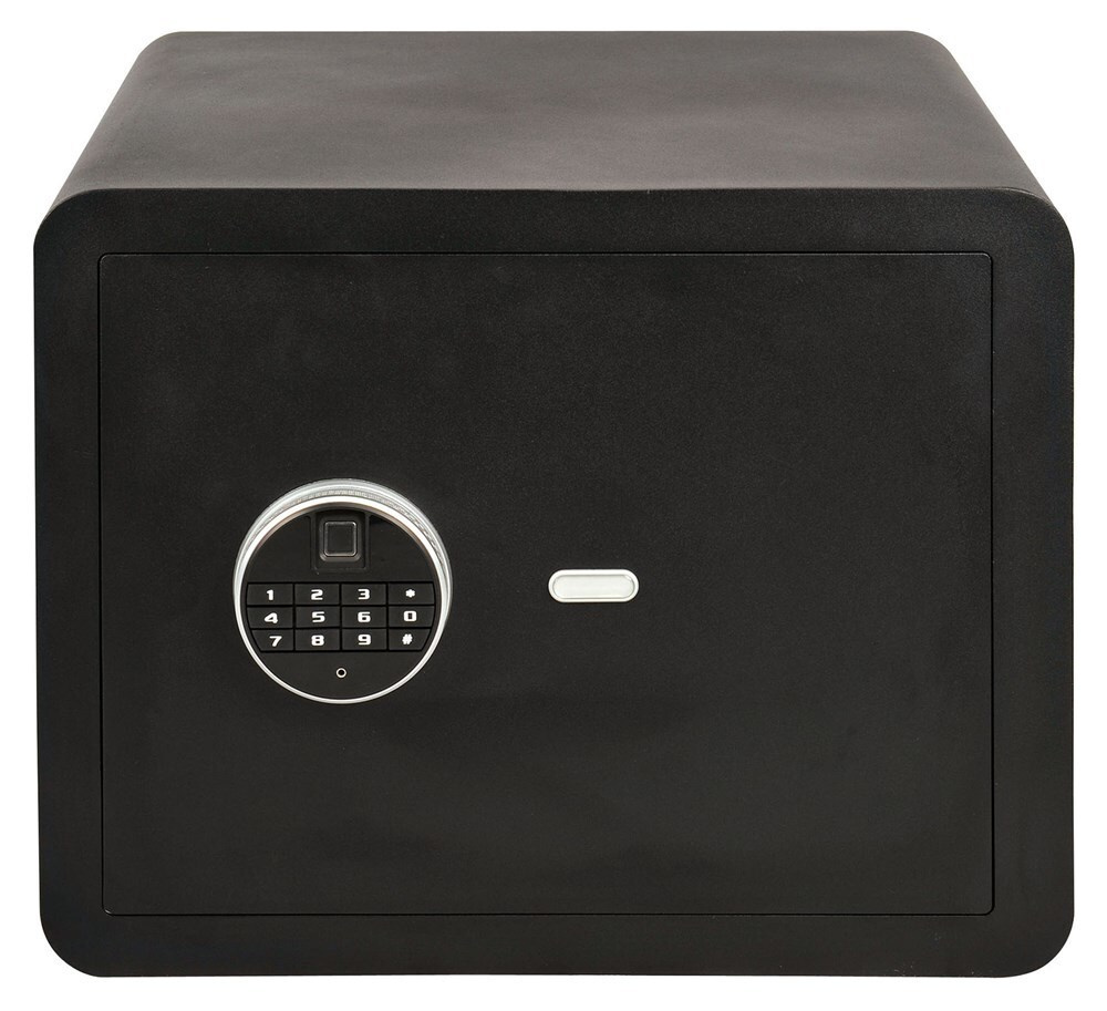 Сейф мебельный Cactus черный, электронный, со сканером отпечатка пальца, 300 x 420 x 350 мм (CS-SF-F30) #1