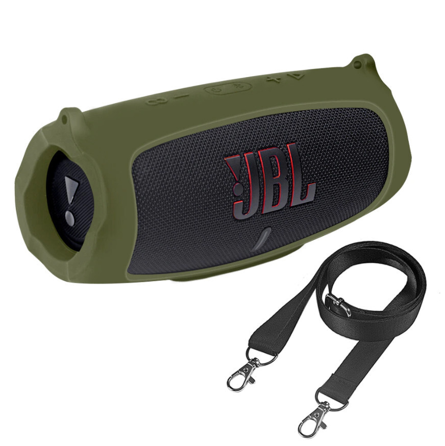 Силиконовый чехол для беспроводной (блютуз) колонки JBL Charge 5 / Чехол с ремешком для JBL Charge 5 #1