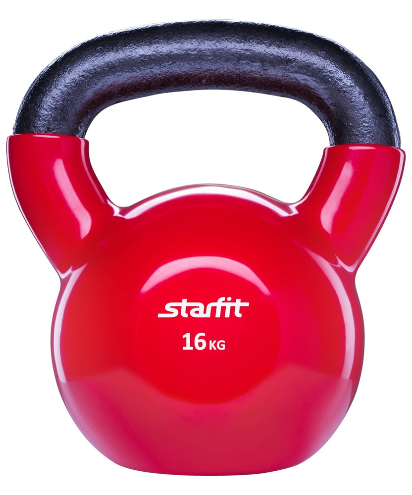 Гиря виниловая Starfit DB-401 16 кг (красный) #1