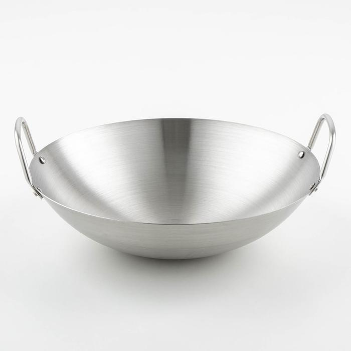 Сковорода-Wok из нержавеющей стали Chief, диаметр 28 см #1
