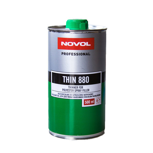 Разбавитель Novol Thin 880 для жидкой шпатлевки Spray 0,5л #1