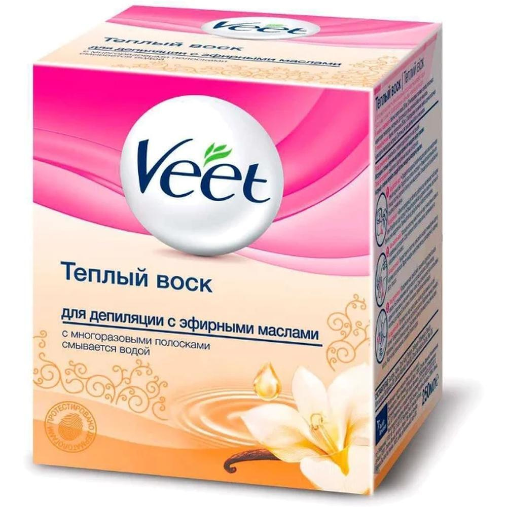 VEET Воск для эпиляции, теплый, 250 мл #1