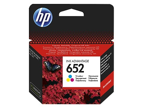 Картридж струйный HP 652 F6V24AE многоцветный (200стр.) для HP DJ IA 1115/2135/3635/4535/3835/4675  #1