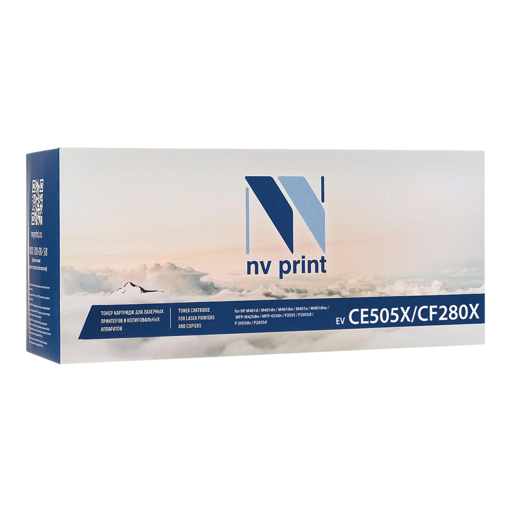 Картридж лазерный NV PRINT (NV-CF280X/CE505X) для HP LaserJet M401/M425/P2055, ресурс 6900 стр., 1ед. #1