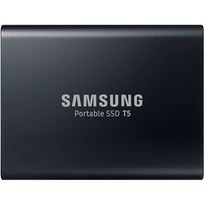 Внешний SSD-накопитель 1Tb Samsung T5 MU-PA1T0B/WW (SSD) USB 3.1 Type C Черный  #1