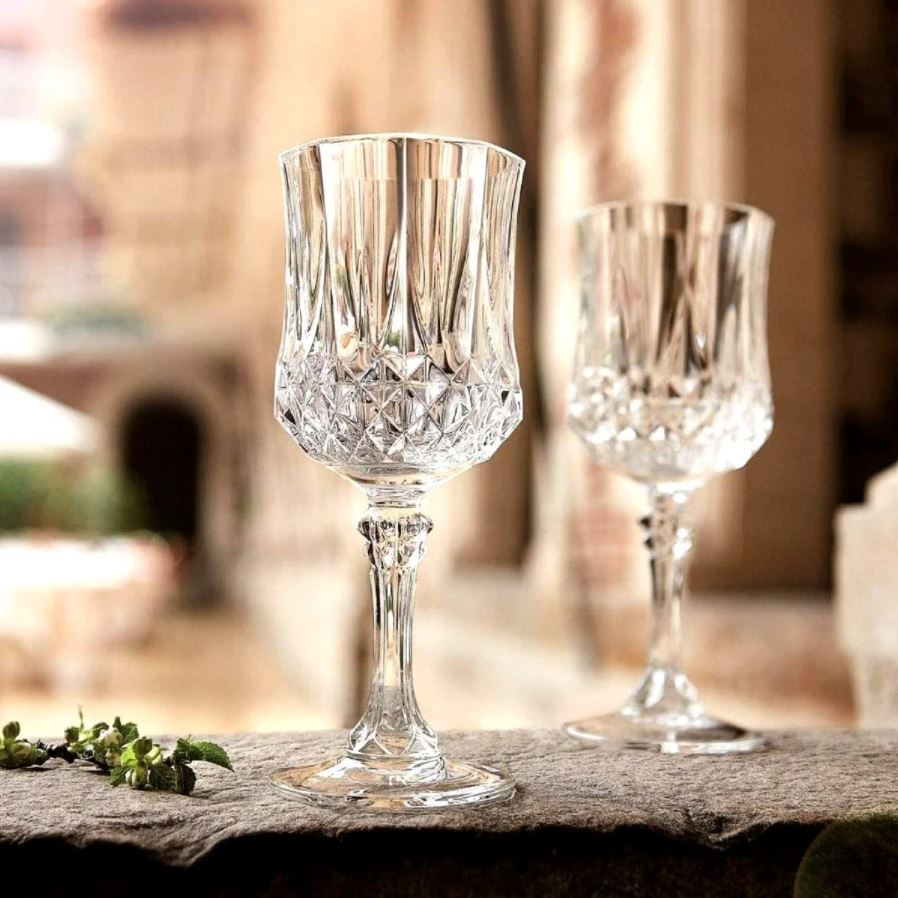 Набор бокалов для вина Cristal D'Arques LONGCHAMP 2шт 250мл #1