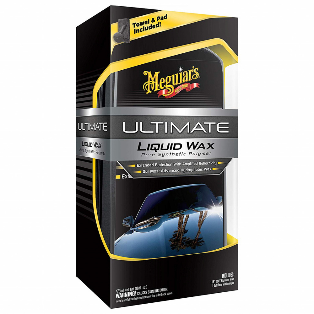 Защитный синтетический воск Ultimate Liquid Wax 473 мл #1