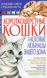 Короткошерстные кошки. Ласковые любимцы вашего дома | Хаткина Наталья Викторовна  #1