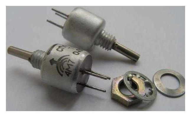 СП4-1А 0.5 Вт 2.2 Мом (2-16) резистор переменный - купить с доставкой ...