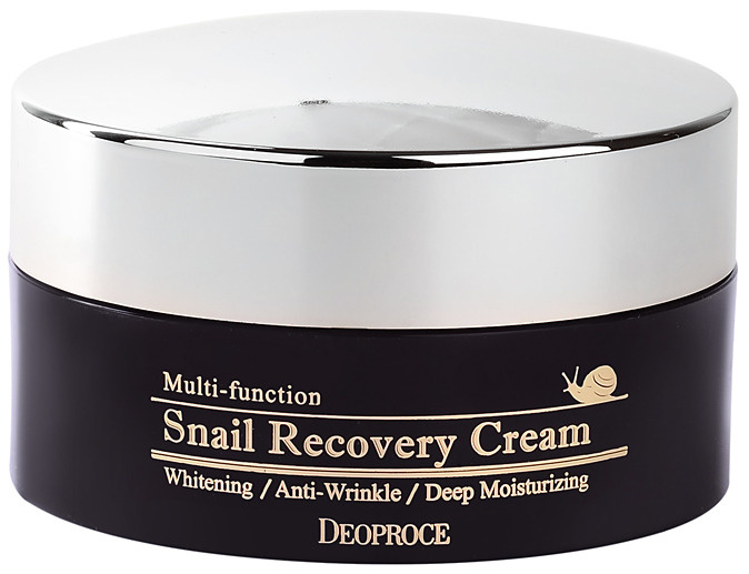 Крем для лица с муцином улитки Deoproce Snail Recovery Cream, 100 г #1