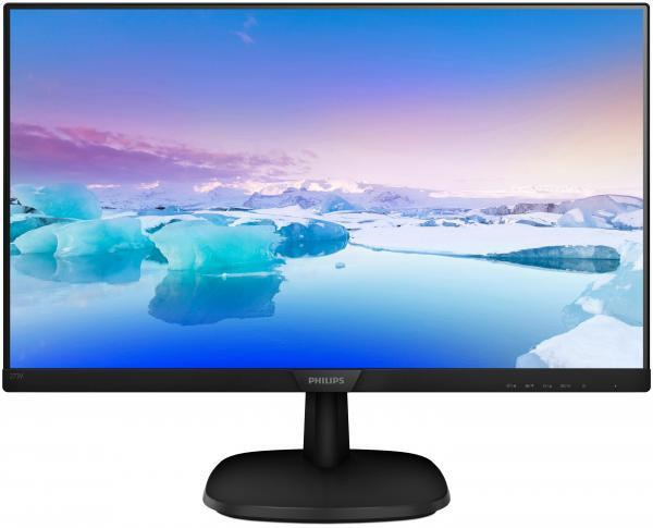 Philips 27" Монитор 273V7QJAB (00/01), черный #1