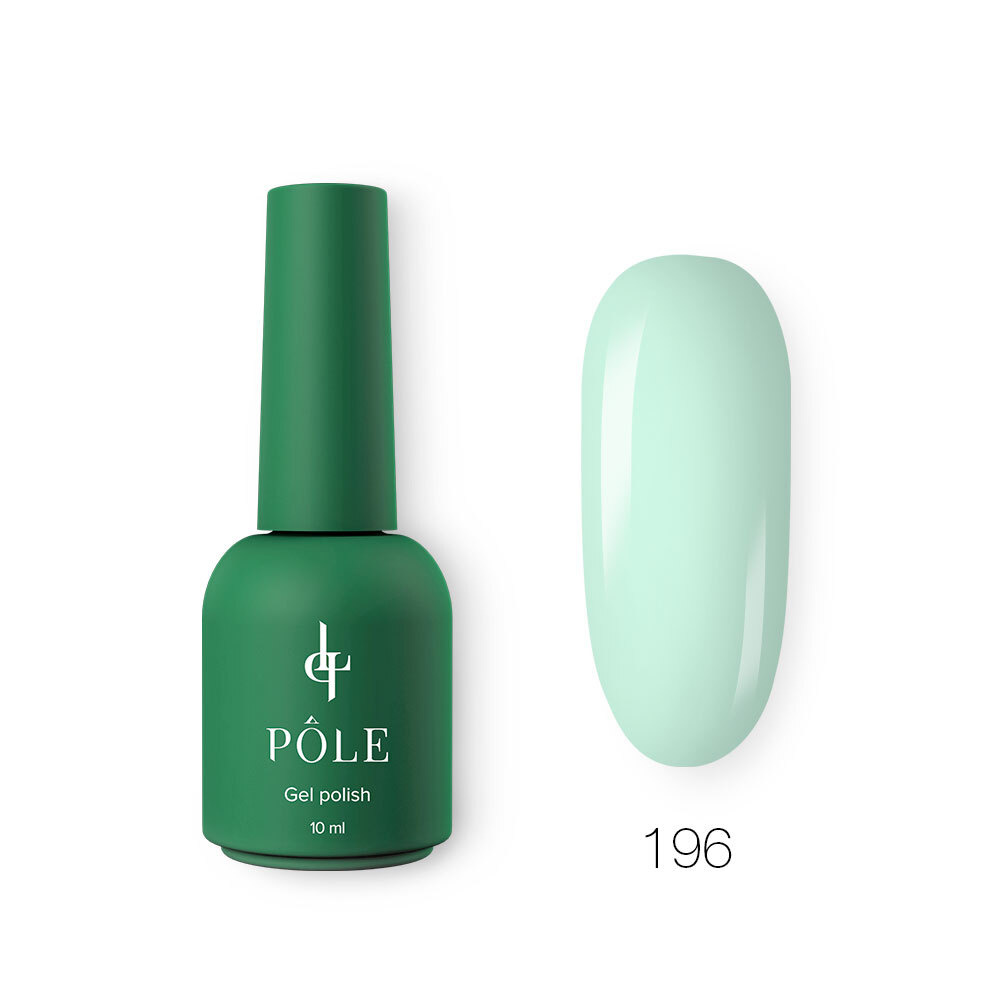 Гель лак для ногтей POLE Роскошь Inspired by France мятный светло-зеленый 10 мл  #1