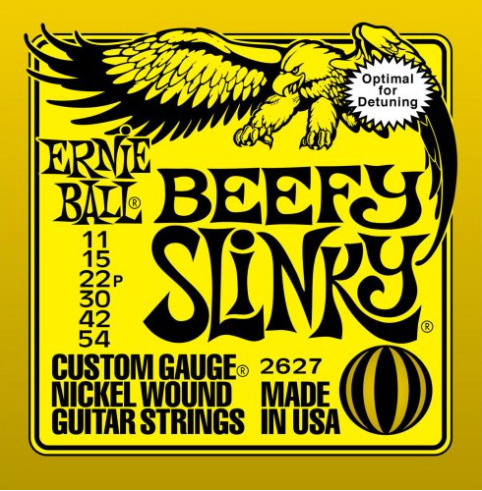 Струны для электрогитары Ernie Ball Slinky 2627 (11-54) #1