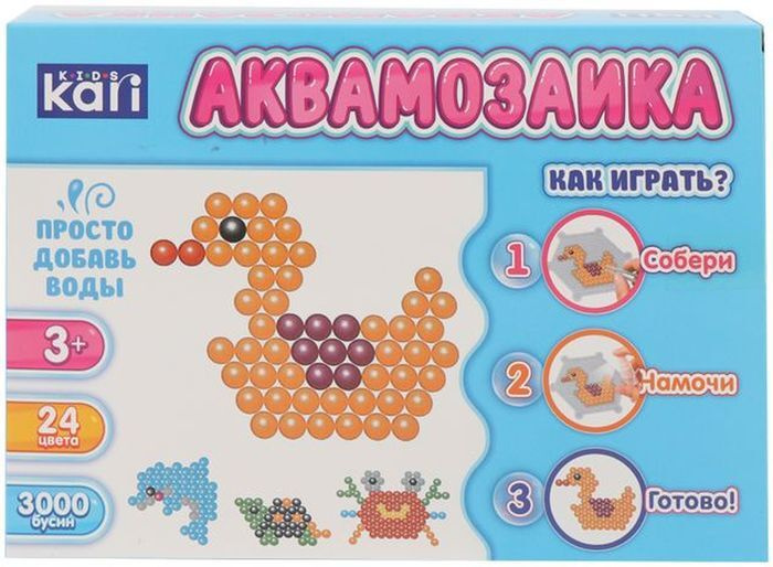 Набор для творчества большой "аквамозаика" KariKids #1