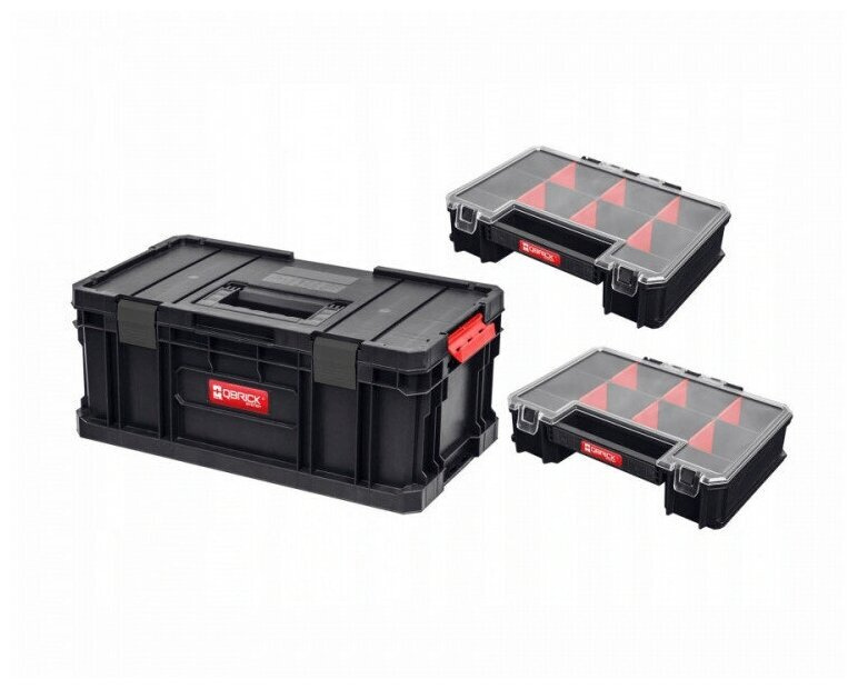 Промо набор Qbrick System Two TOOLBOX + 2 шт. ORGANIZER MULTI (10501287) 526х307х221мм  #1