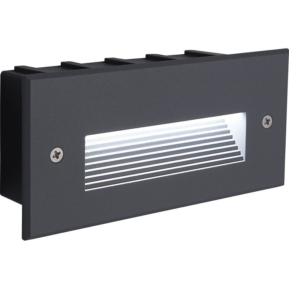 SDMLUCE Уличный светильник подсветка для ступеней встраиваемый светодиодный LN012 5W 4000K, IP65, серый #1