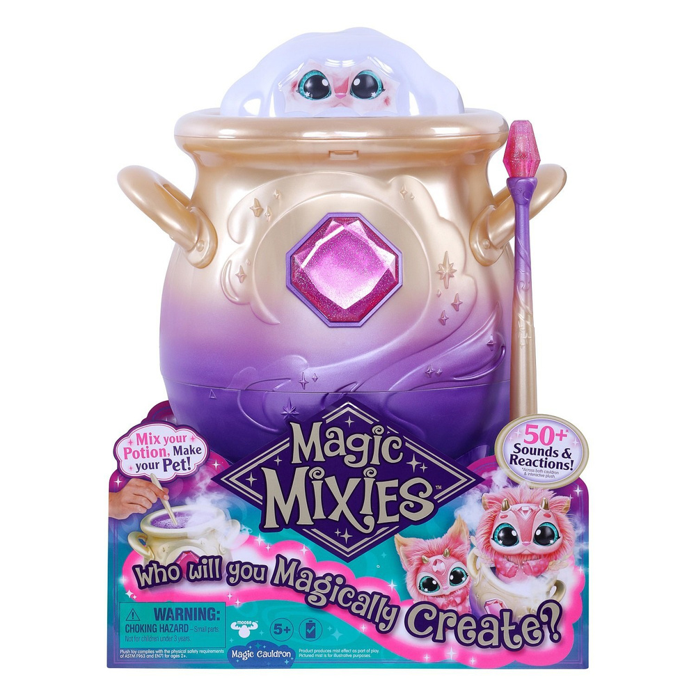 Magic Mixies Игровой набор Интерактивный Волшебный котел Розовый - купить с  доставкой по выгодным ценам в интернет-магазине OZON (818000769)