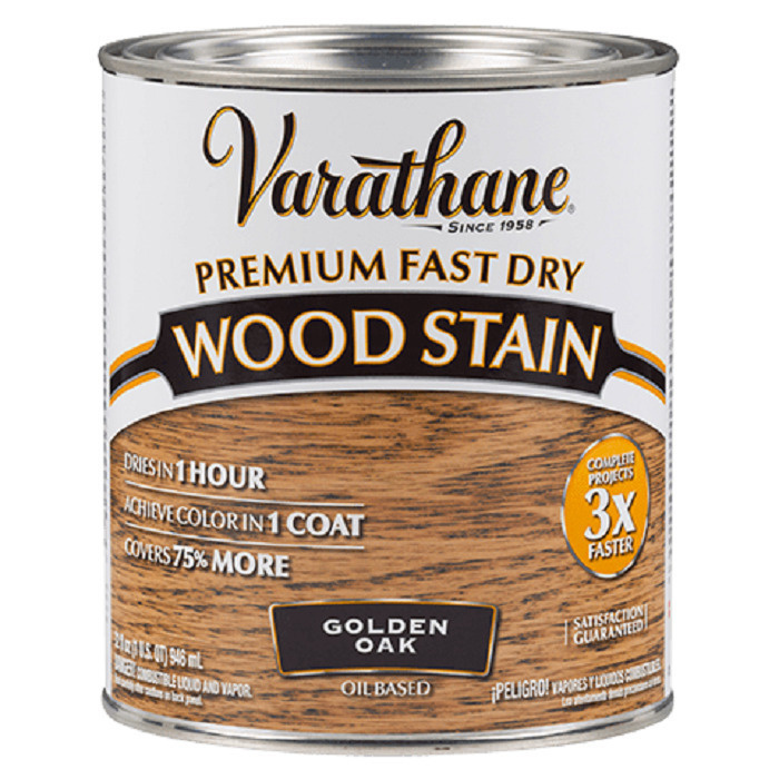 Морилка - Масло Для Дерева Varathane Premium Fast Dry Wood Stain Золотой Дуб 0,946л  #1