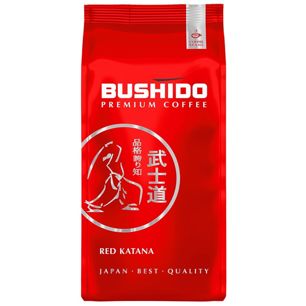 Кофе BUSHIDO Red Katana в зернах 1000г #1