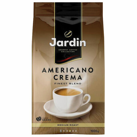 Кофе в зернах JARDIN "Americano Crema" 1 кг, 1090-06-Н #1