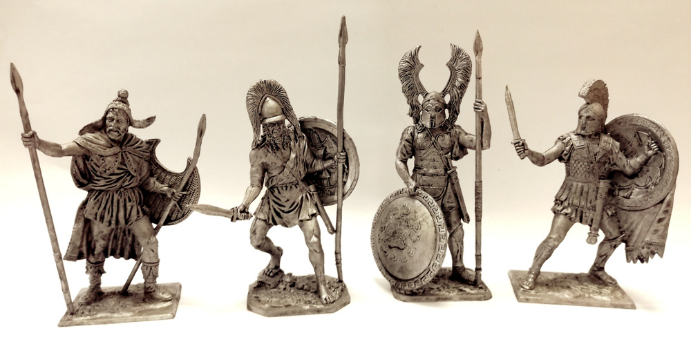Набор оловянных солдатиков Древняя Греция #1