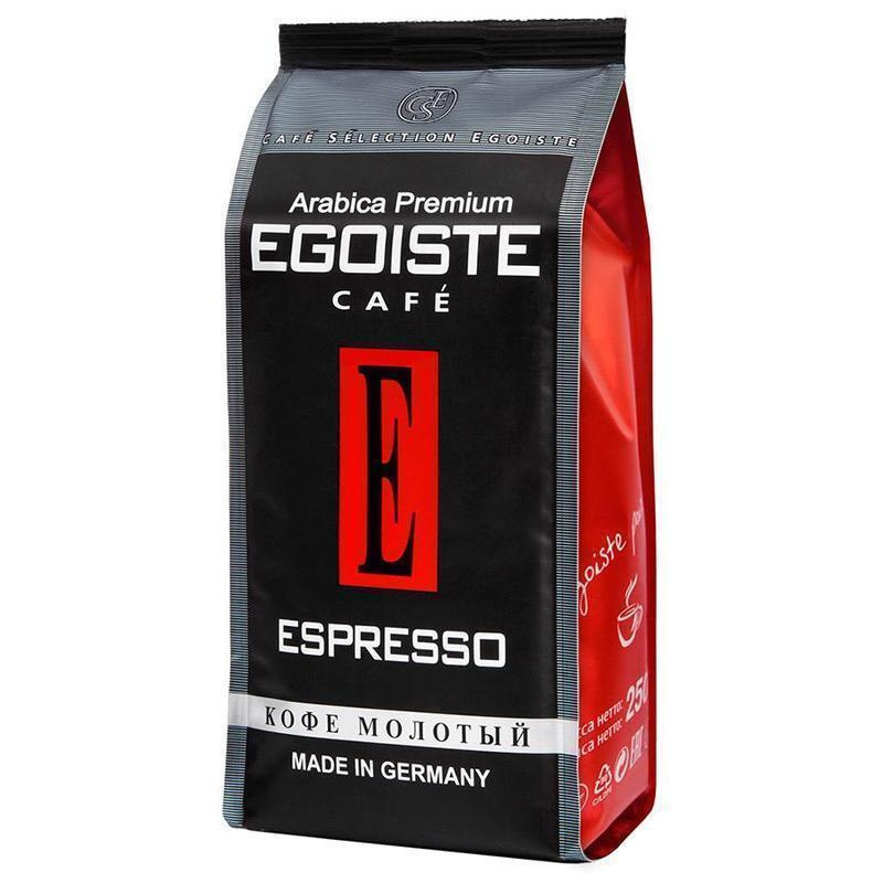 Кофе молотый Egoiste Espresso 250 г #1