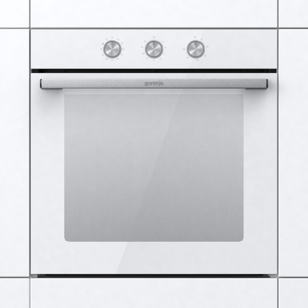 Духовой шкаф электрический встраиваемый Gorenje BO6725E02WG белый  #1