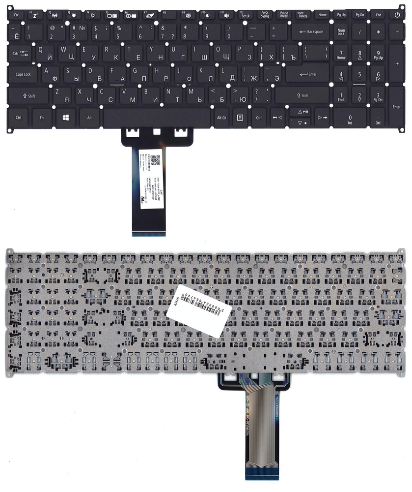Клавиатура для ноутбука Acer Aspire 3 A317-51 черная - купить с ...