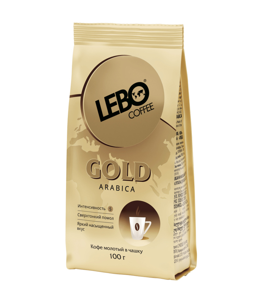 Lebo Кофе молотый Gold 100 г #1