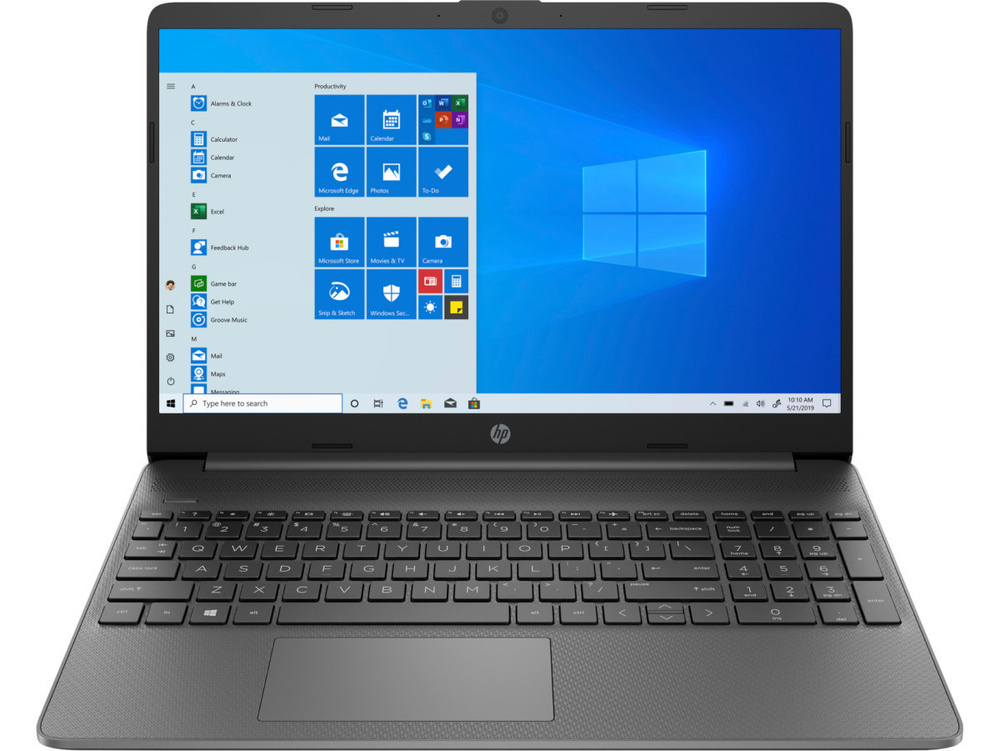 HP Laptop 15s-fq2029ur (2Y4F7EA) Ноутбук 15,6", Intel Pentium Gold 7505, RAM 4 ГБ, SSD 256 ГБ, Intel #1