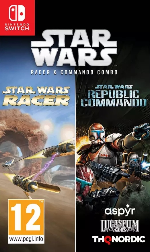 Игра Star Wars Racer and Commando Combo Collection (Nintendo Switch, Английская версия)  #1