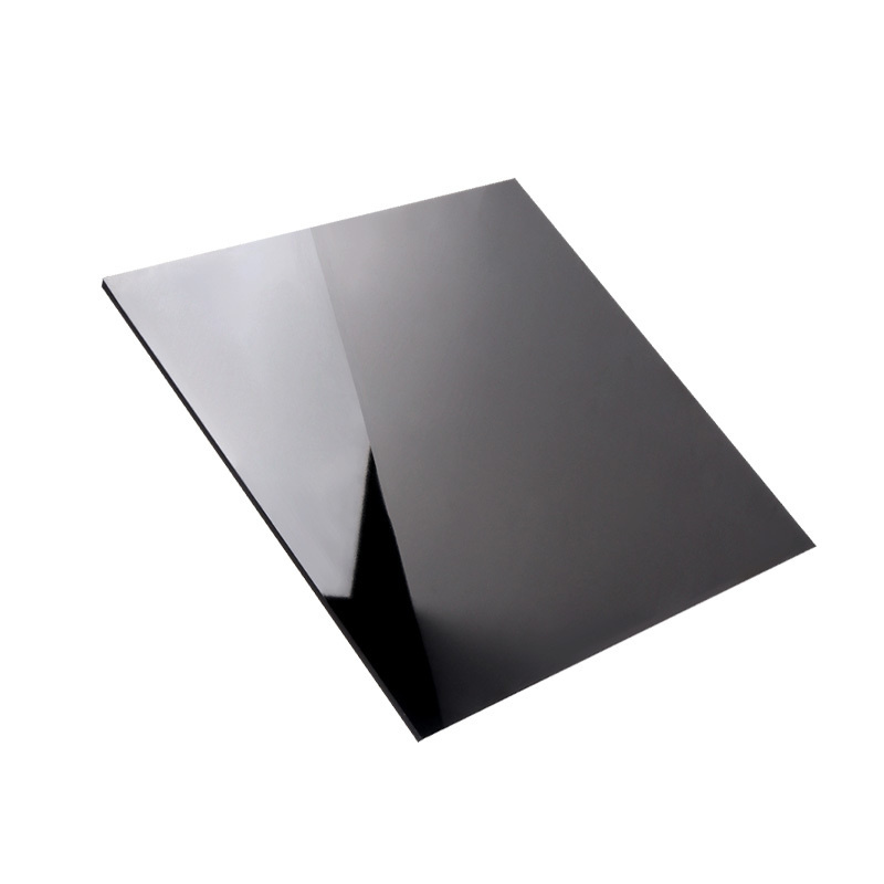 Оргстекло / пластик / полистирол черный листовой, размером 80х60 см, толщиной 2 мм.  #1