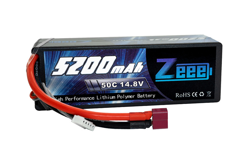 Аккумулятор для радиоуправляемых моделей Zeee Power 4s 14.8v 5200mah 50c + TRX Plug zeee-5200-4s-50c #1