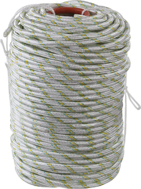 Фал плетёный капроновый СИБИН 24-прядный с капроновым сердечником, диаметр 12 мм, бухта 100 м, 2200 кгс #1