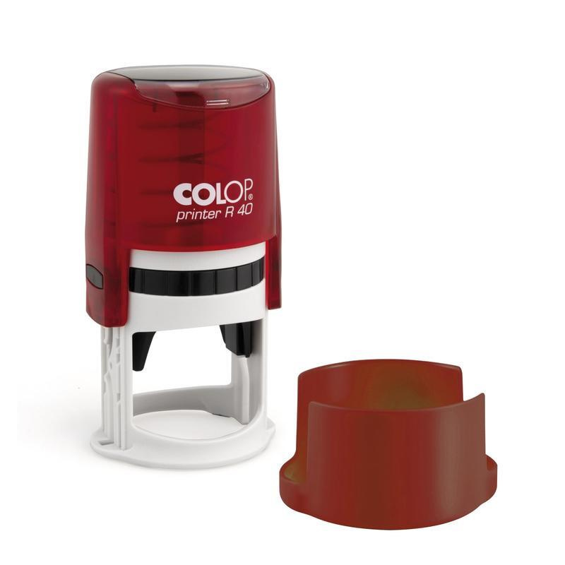 Оснастка для печати круглая Colop Printer R40, рубин/красная #1