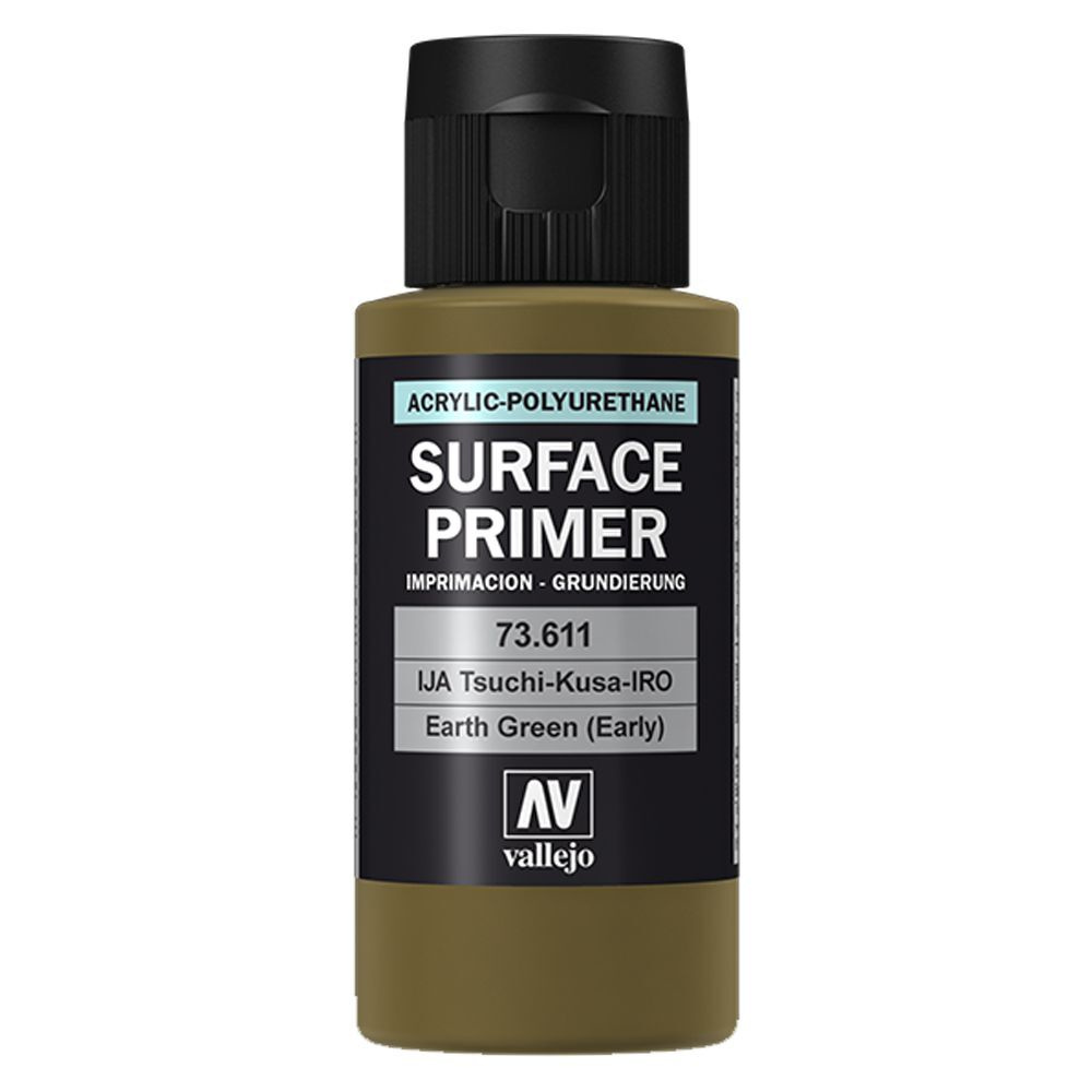 Грунтовка для моделирования Vallejo SURFACE PRIMER 60ML EARTH GREEN (EARLY) 73.611  #1