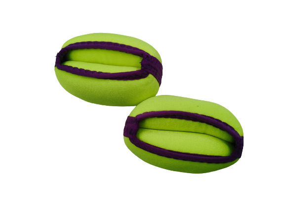 Утяжелители браслеты SETGYM 5111 зеленый-фиолетовый (250 гр) #1