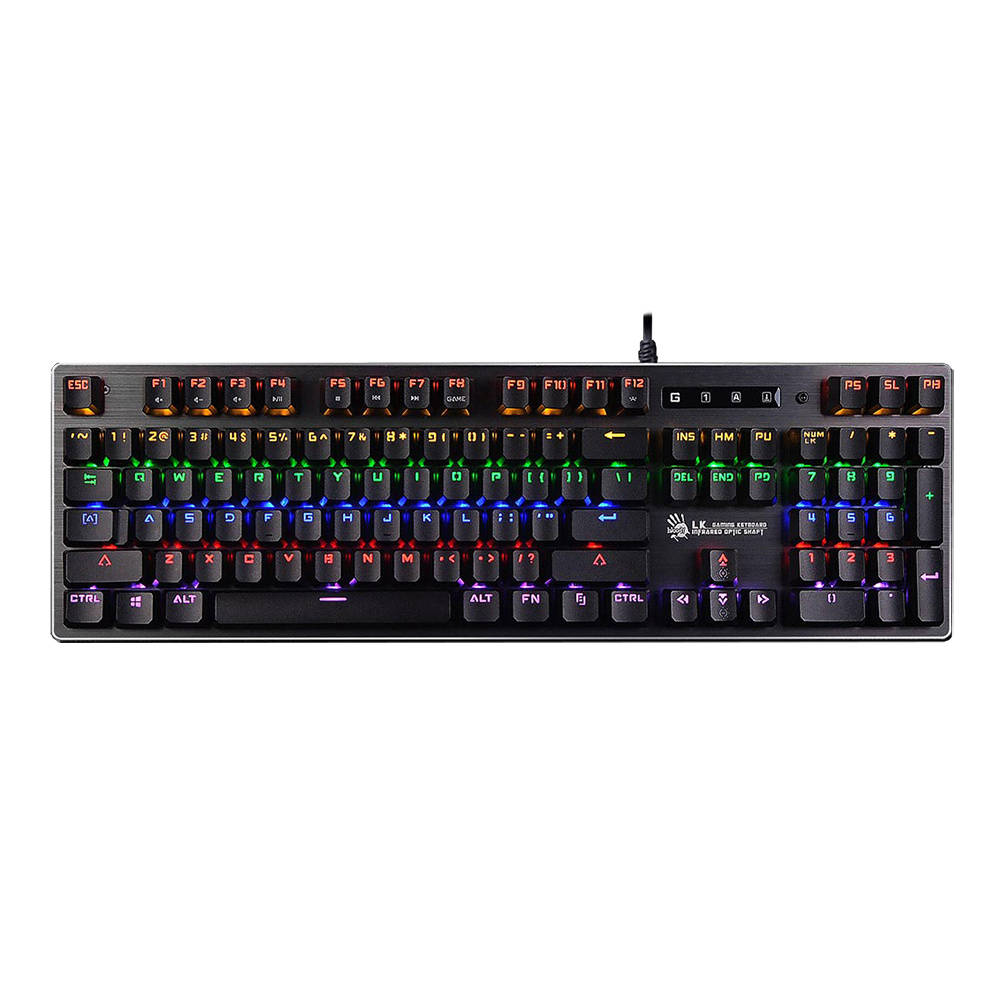 A4Tech Игровая клавиатура проводная Bloody B760, (LK Light Strike Black), черный  #1