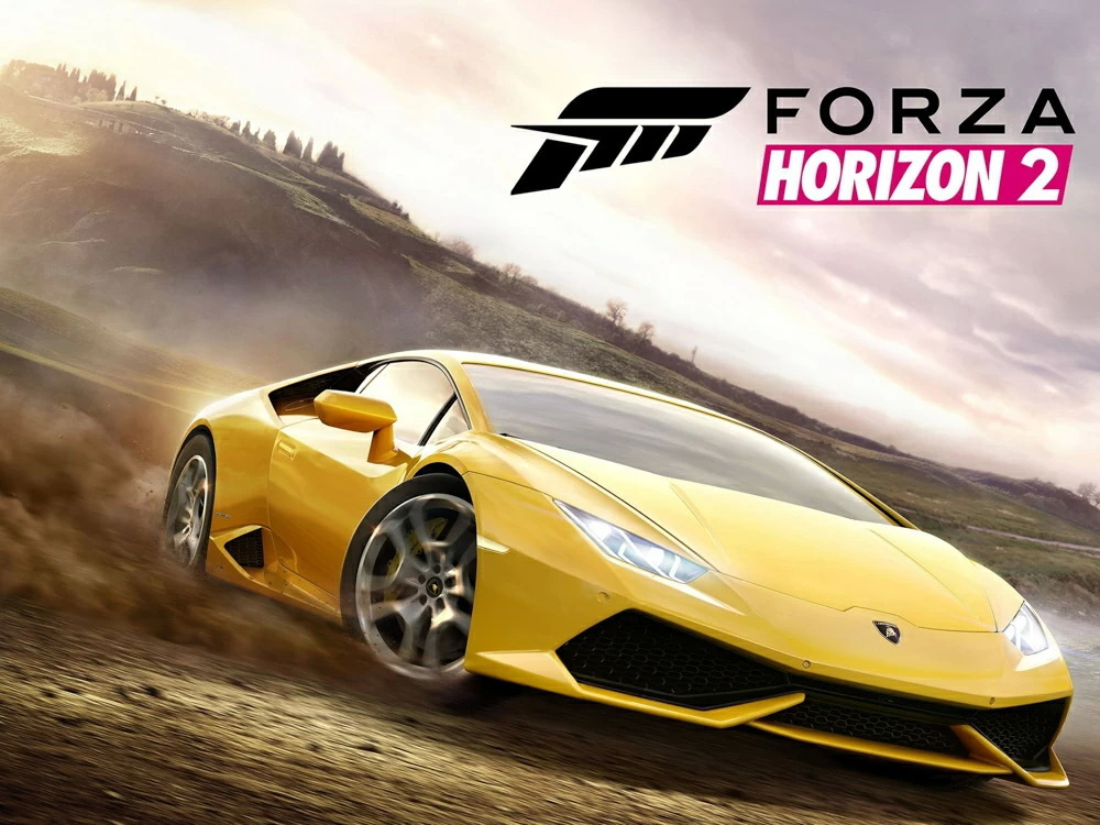 плакат, постер Forza Horizon 2 на холсте, размер 21х30см #1